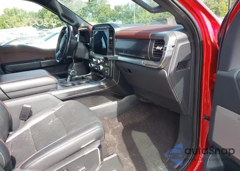 2022 Ford F-150 Lariat from USA, damaged, VIN 1FTEW1CP4NFA06648